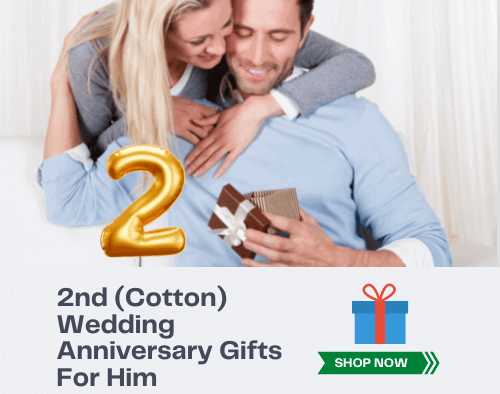 2nd Wedding Anniversary Gifts For Him (31 Unique Gifts That Will Make Your Husband Happy!) 31 2nd Wedding Anniversary Gifts For Him